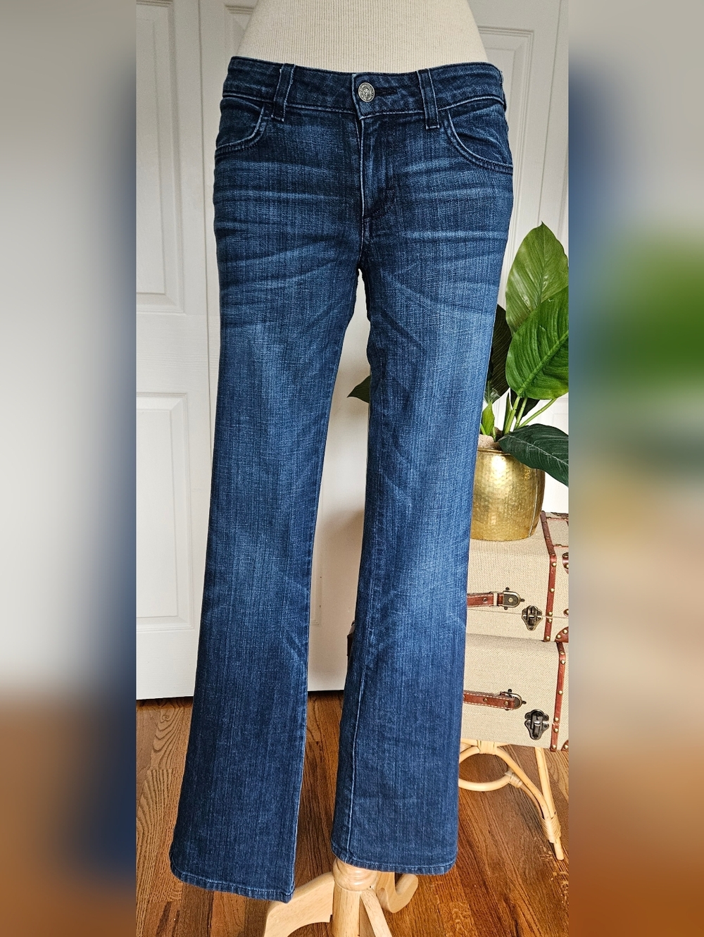 SIWY Harley Y2K Revival Low-rise Bootcut Retro- Modern Flare Denim Jeans Size 27